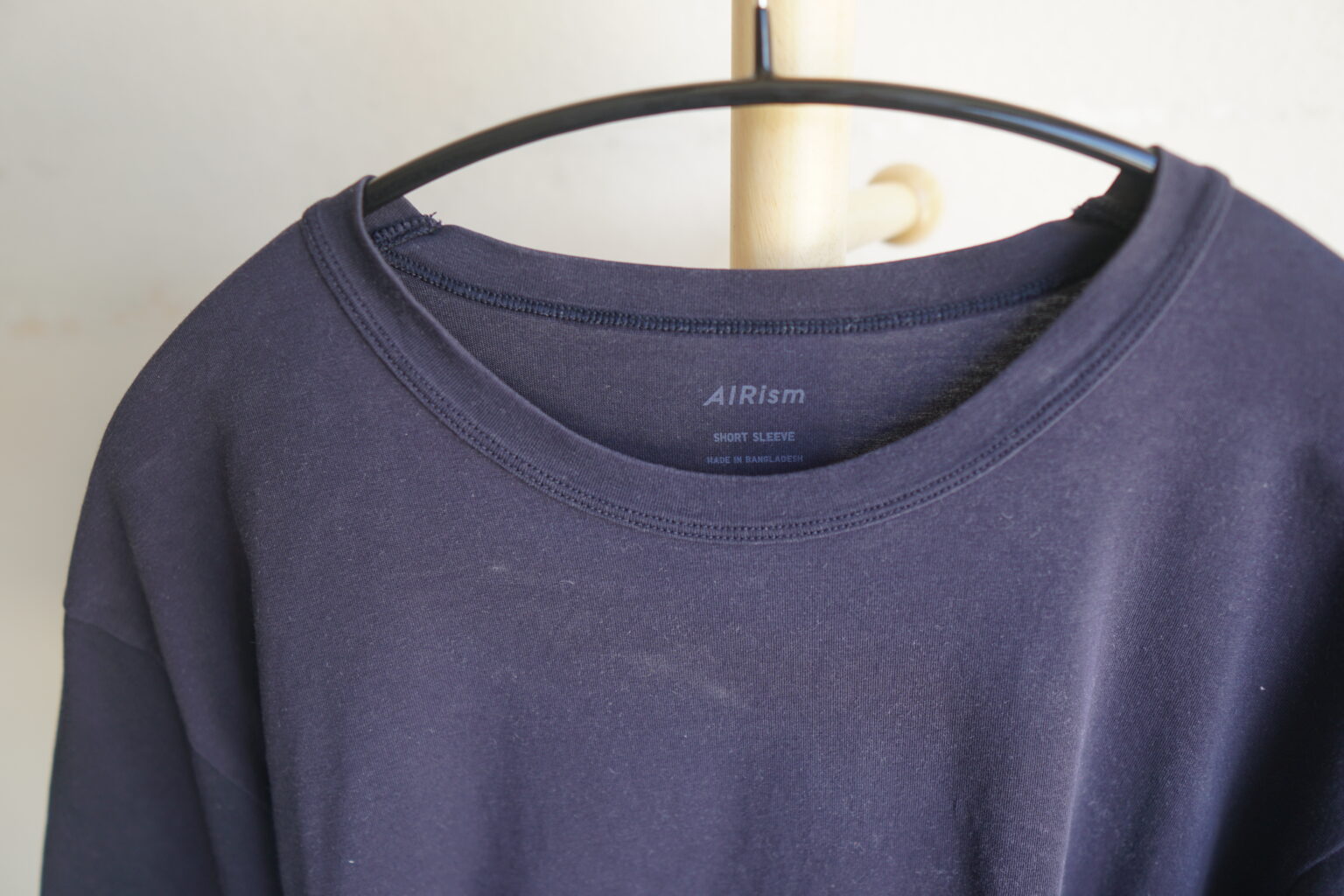 Uniqlo AIRism Cotton Crew Neck ShortSleeve TShirt Review Japan