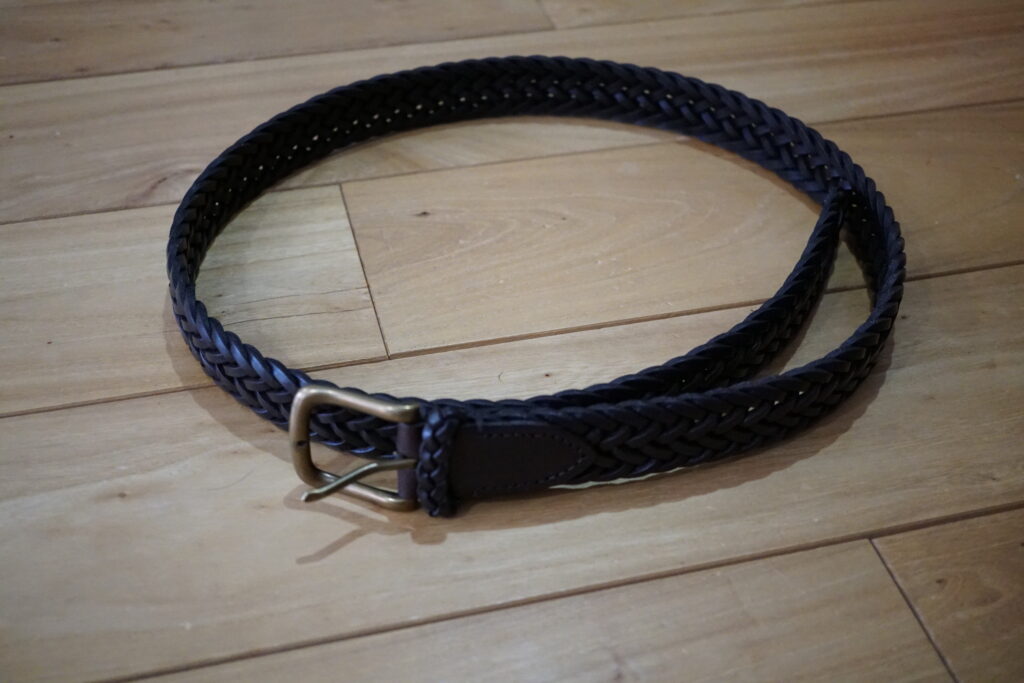 UNIQLO Leather Mesh Belt Review