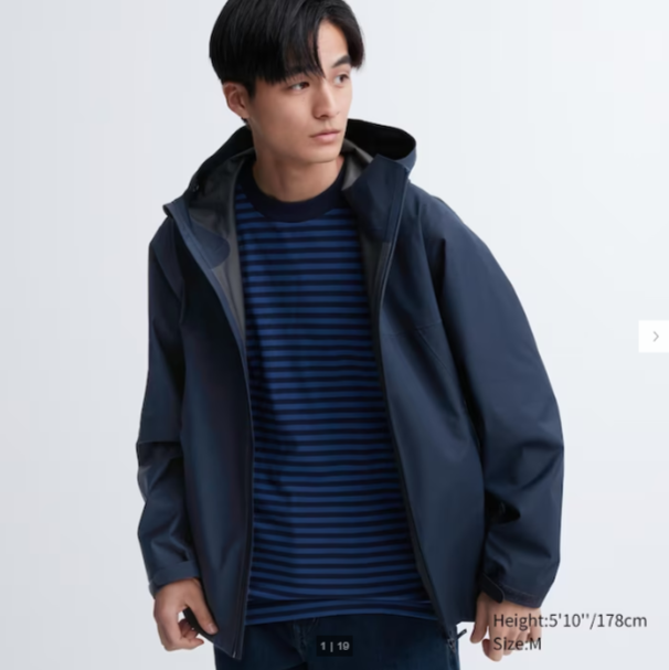 Uniqlo blocktech hot sale parka review