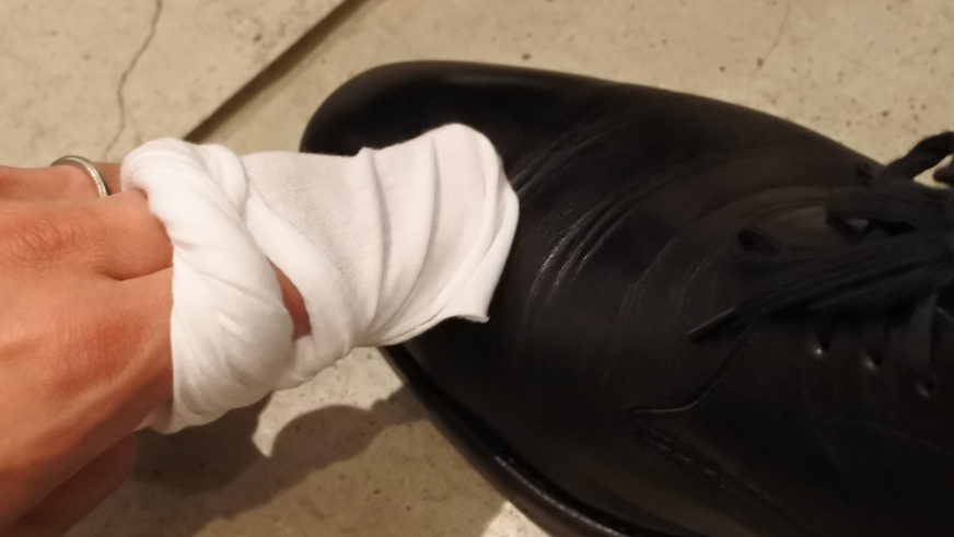 ヤンコ　革靴の磨き